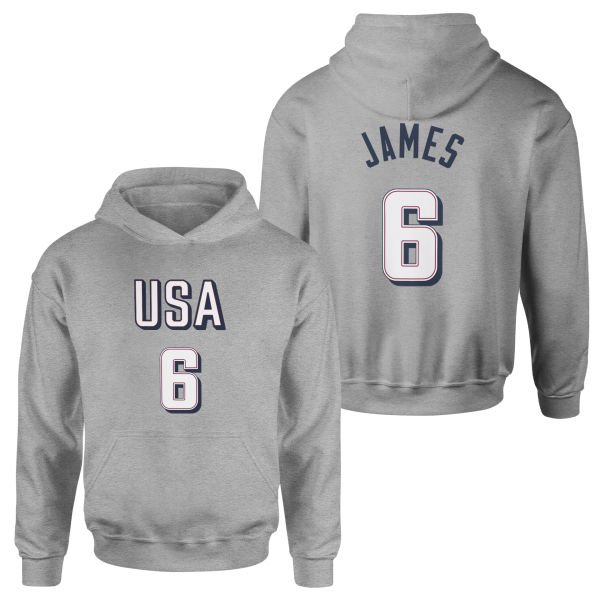 LeBron James Forma Hoodie XL - Gri