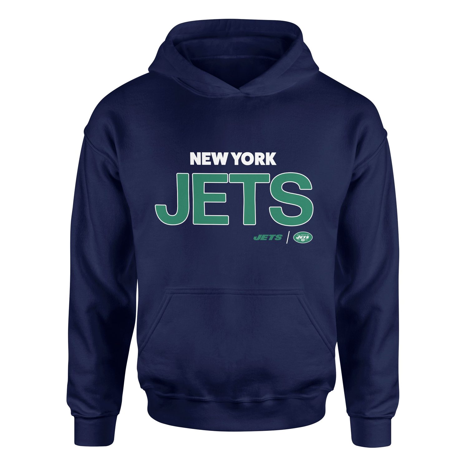 New York Jets AFC East Hoodie S - İndigo Mavisi