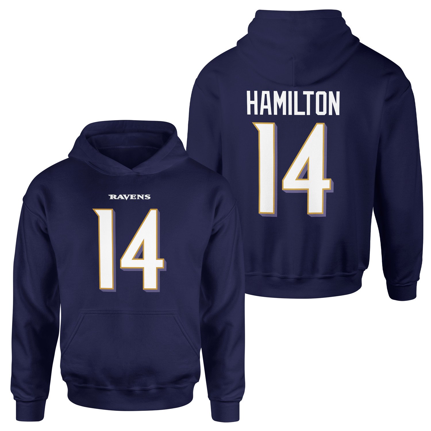 Kyle Hamilton Baltimore Ravens Hoodie