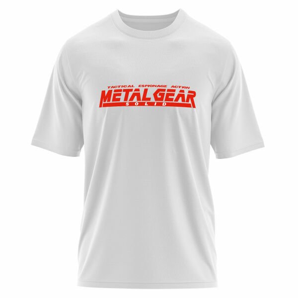 MGS Oversize Tişört L - Beyaz