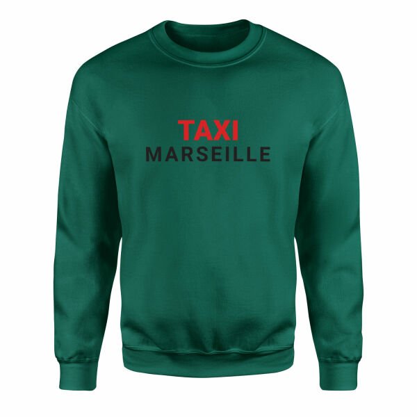 Taxi Marseille Sweatshirt L - Nefti Yeşili