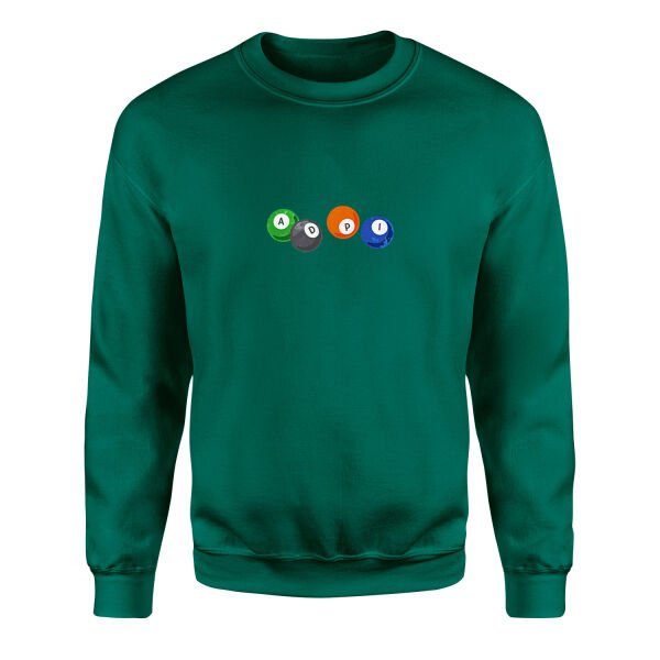 Billard Sweatshirt S - Nefti Yeşili