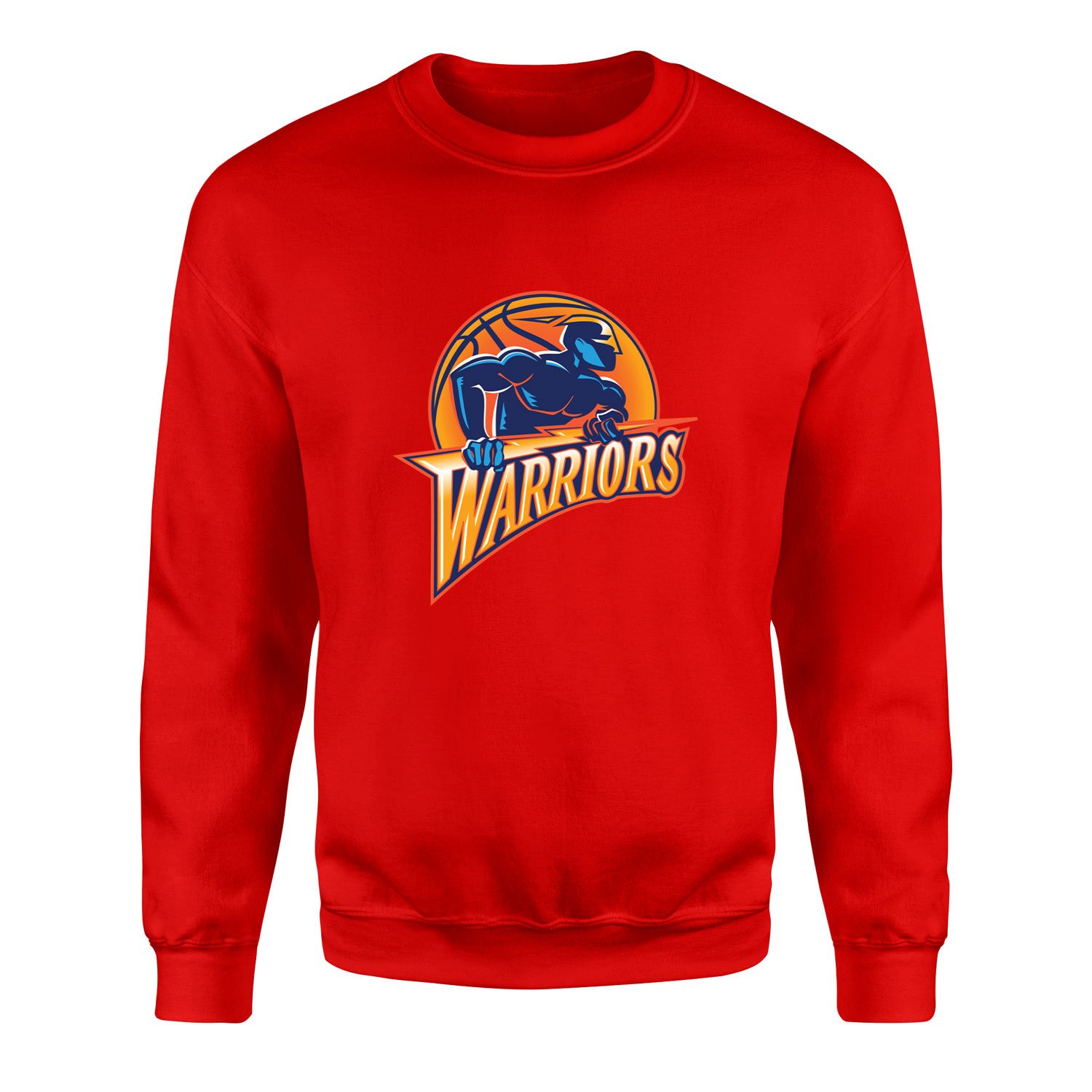 Warriors Retro Sweatshirt S - Kırmızı