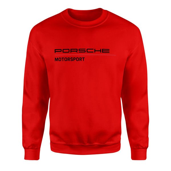 Porsche Motorsport Sweatshirt M - Kırmızı