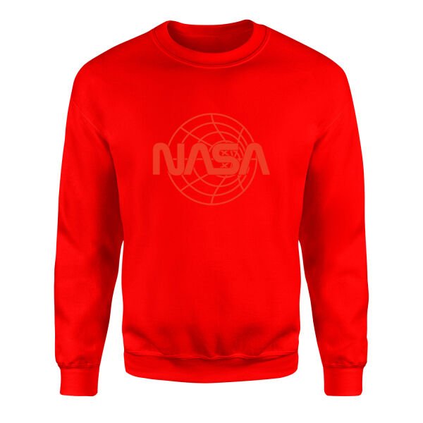 NASA Wormhole Sweatshirt S - Kırmızı