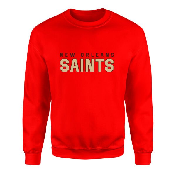 New Orleans Saints 25 Sweatshirt S - Kırmızı