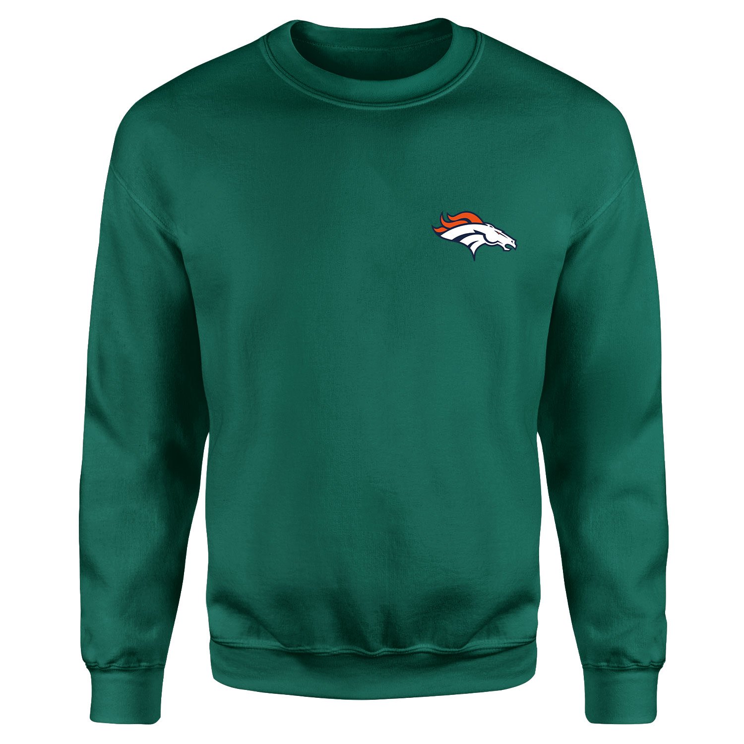 Denver Broncos Sweatshirt L - Nefti Yeşili