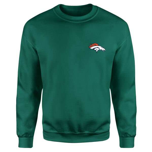 Denver Broncos Sweatshirt L - Nefti Yeşili