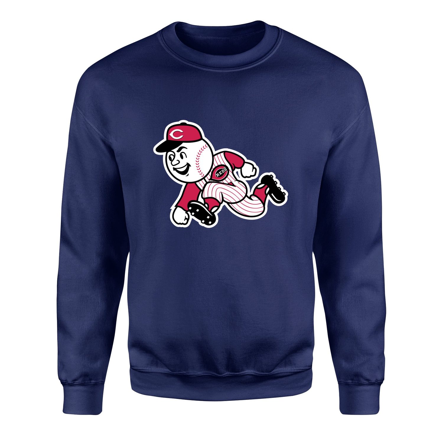 Mr. Red | Cincinnati Reds Sweatshirt S - İndigo Mavisi