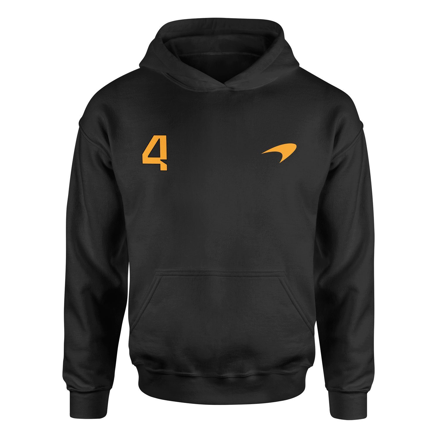 Lando Norris #4 McLaren Racing Hoodie XL - Siyah