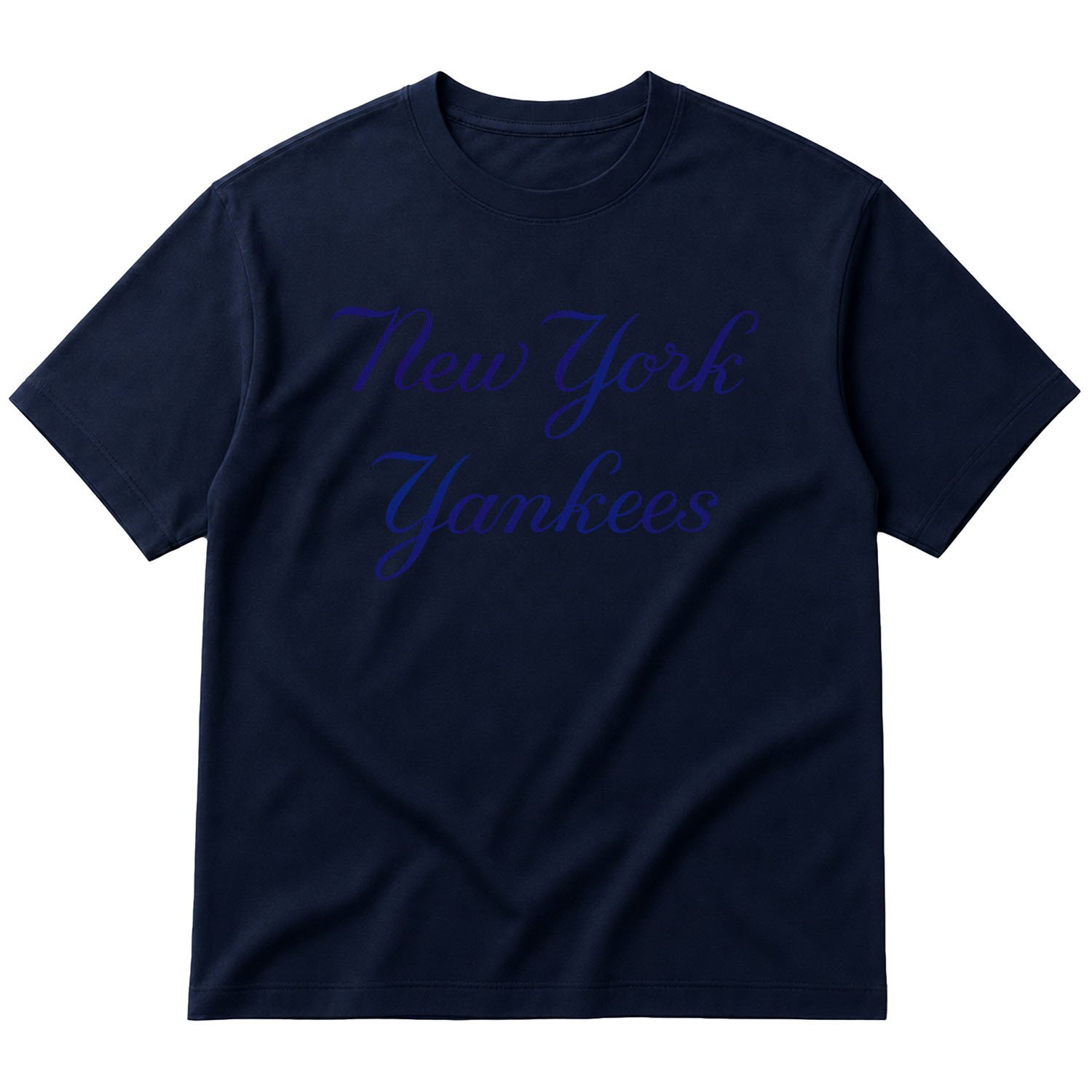 New York Yankees Classic Oversize Tişört M - İndigo Mavisi