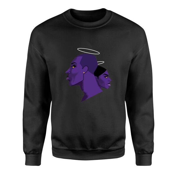 Kobe & Gigi Sweatshirt XL - Siyah