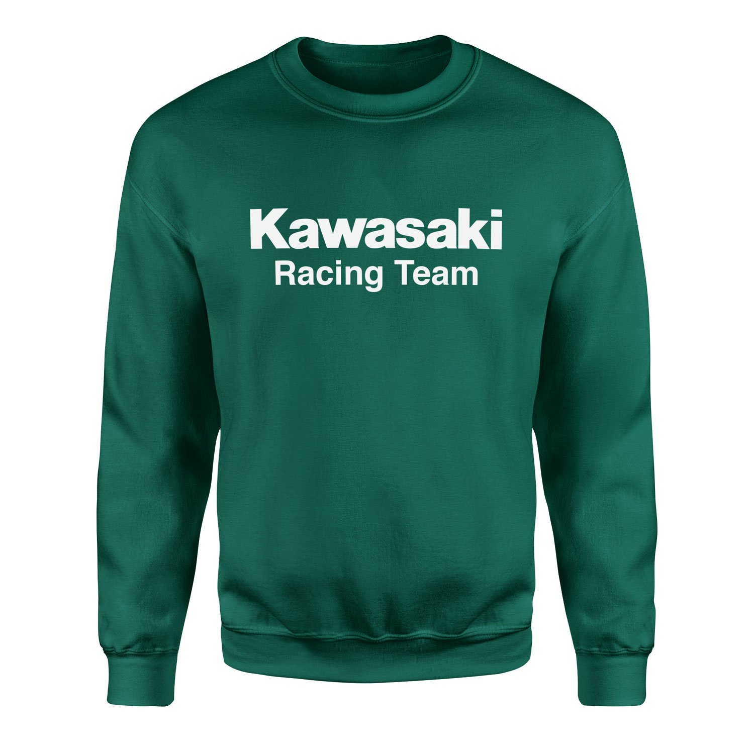 Kawasaki Racing Team Sweatshirt XL - Nefti Yeşili