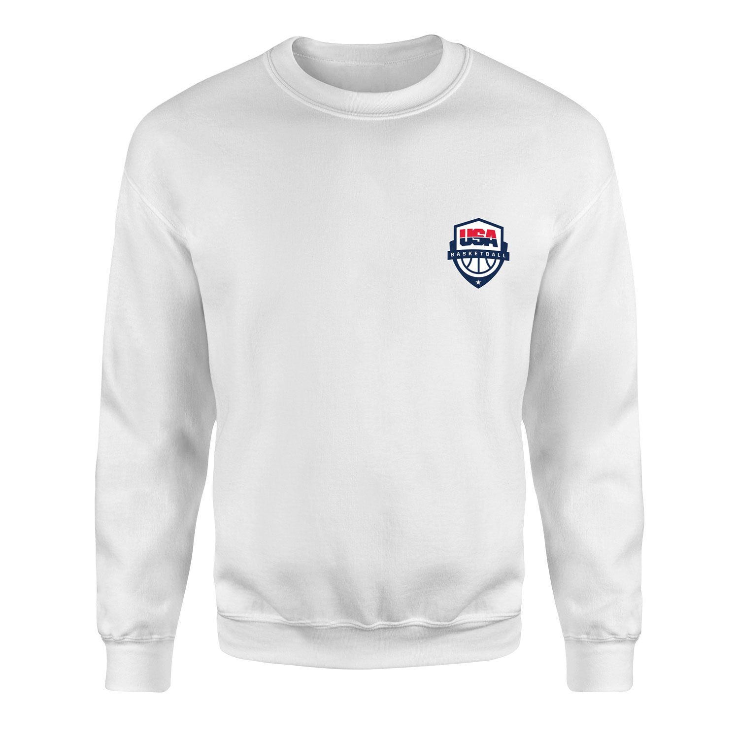 USA Basketball Sweatshirt L - Beyaz
