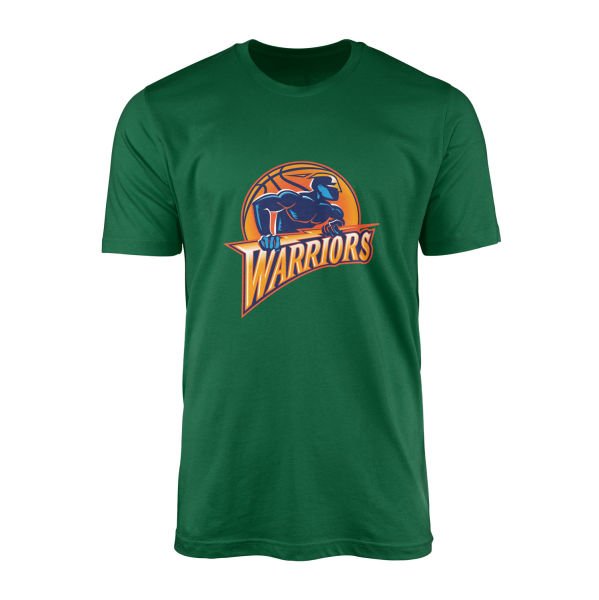 Warriors Retro Tişört S - Nefti Yeşili