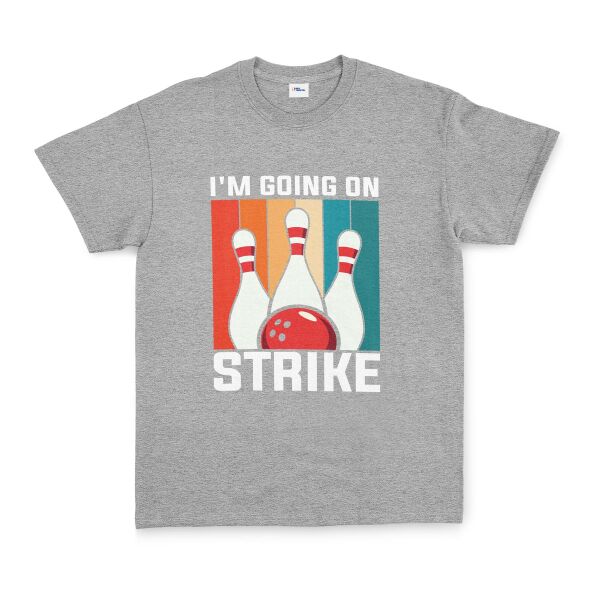I’m Going On Strike Tişört L - Gri