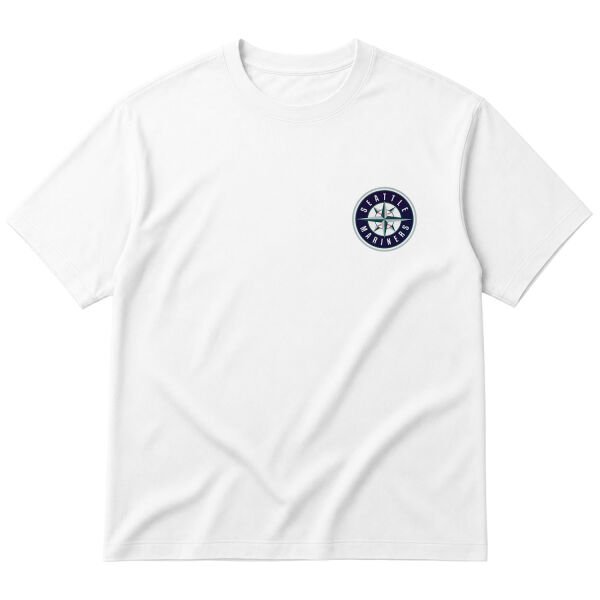 Seattle Mariners Oversize Tişört S - Beyaz