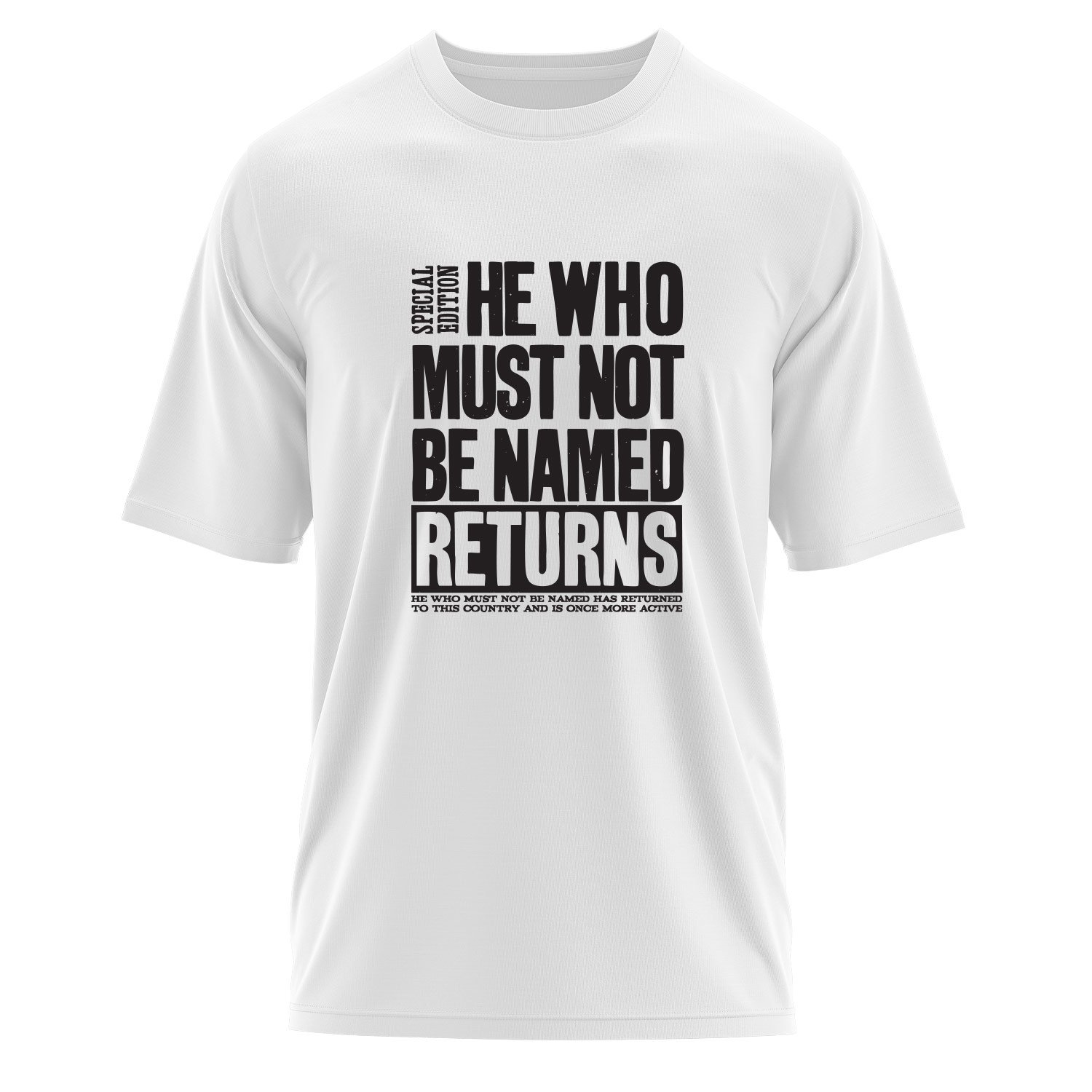 He Returned Oversize Tişört