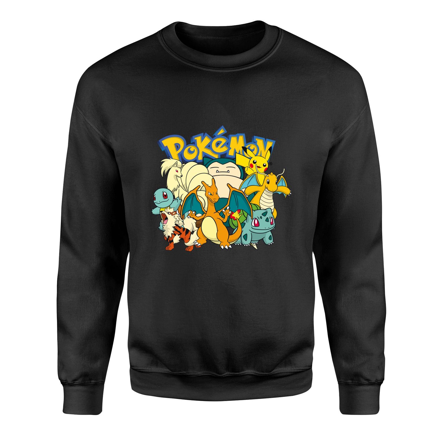 Pokemon Battle Ready Sweatshirt M - Siyah