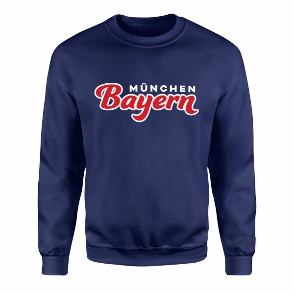 Bayern München Sweatshirt S - İndigo Mavisi