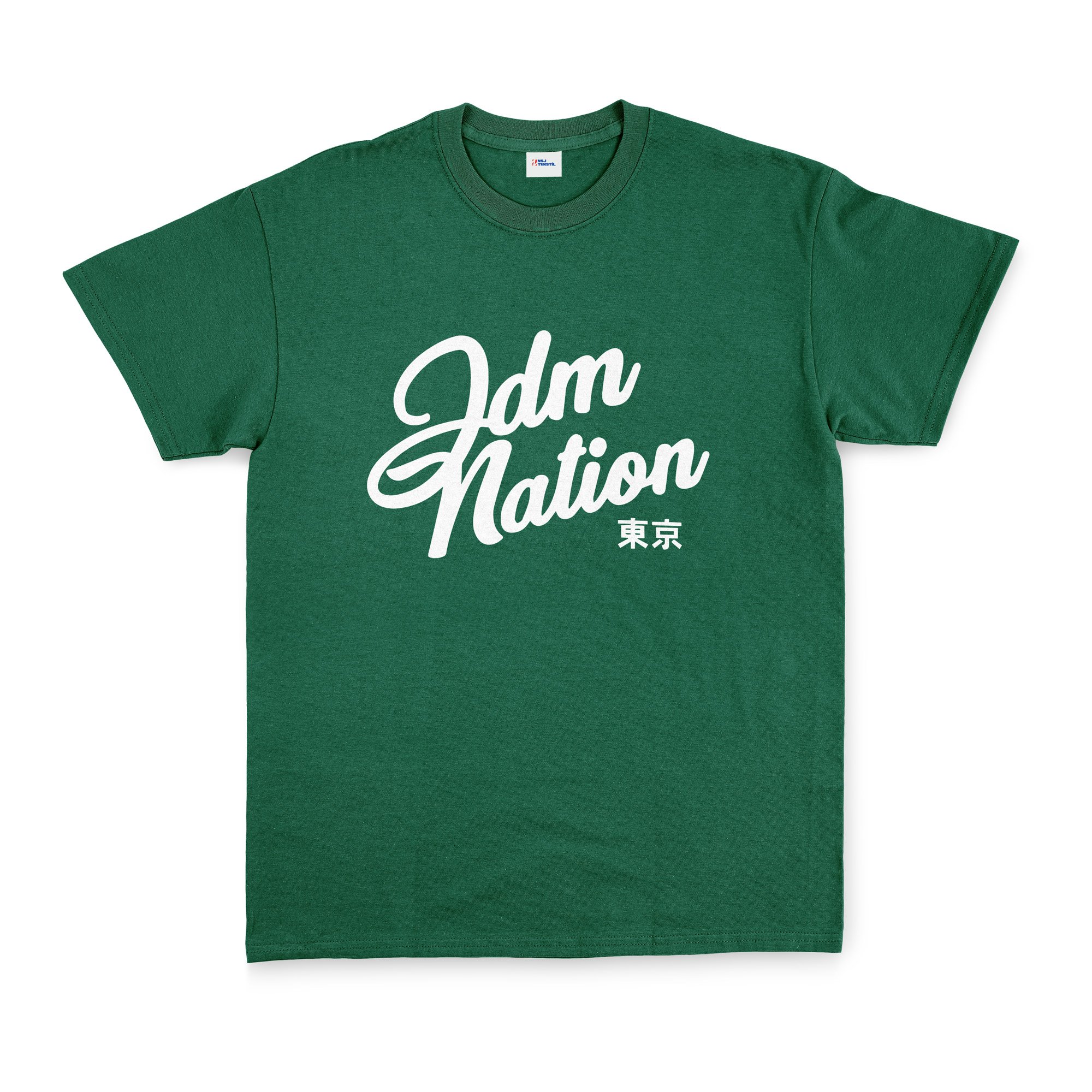 JDM Nation Tişört M - Nefti Yeşili