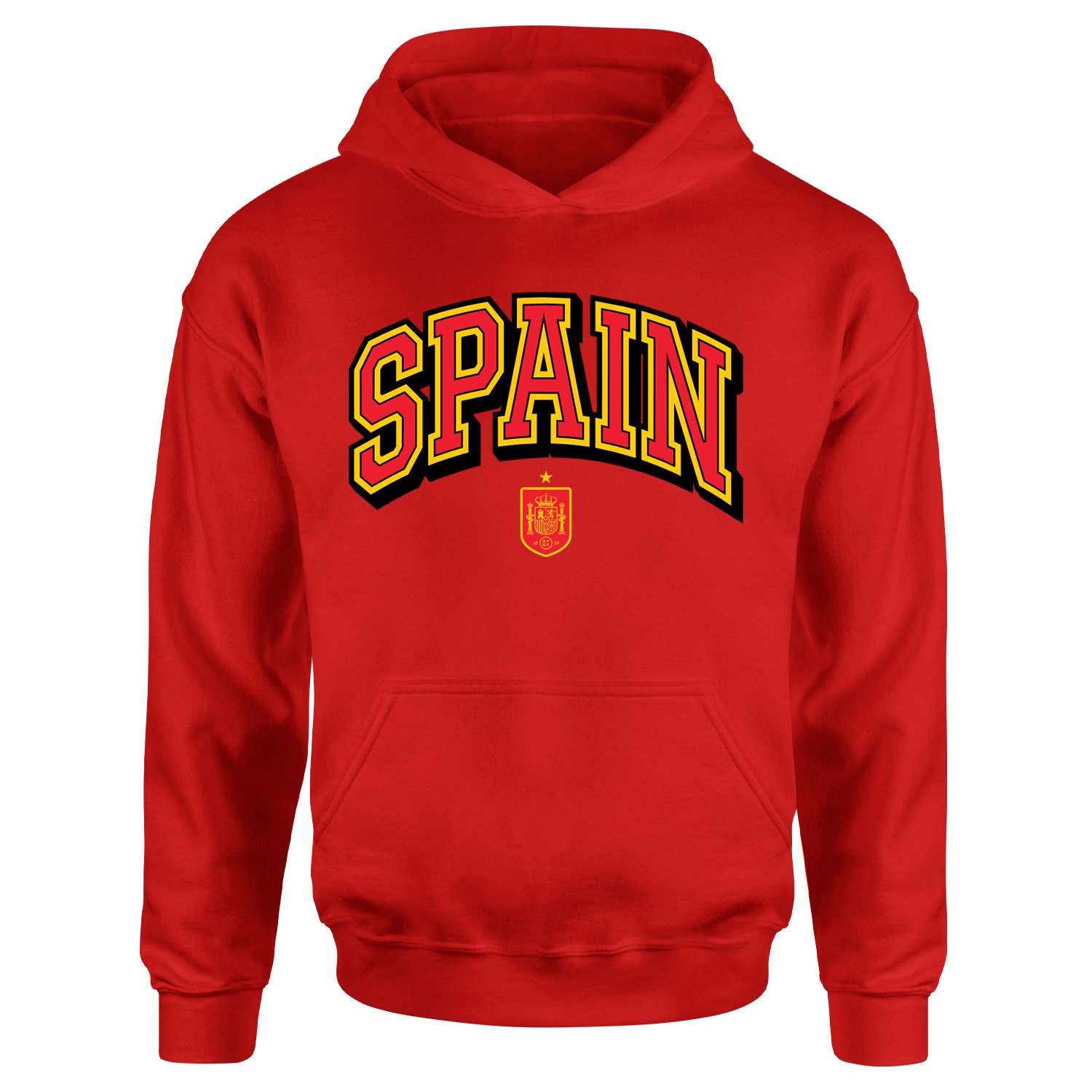 İspanya 2026 Varsity Hoodie XXL - Kırmızı