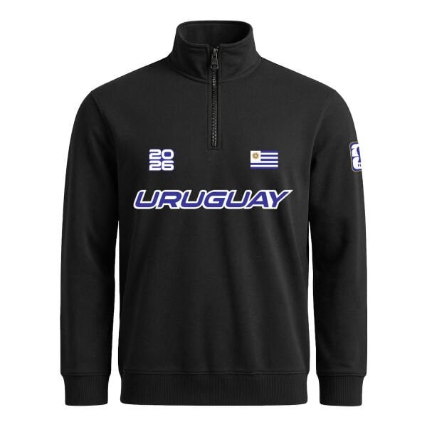 Uruguay 2026 Yarım Fermuarlı Sweatshirt