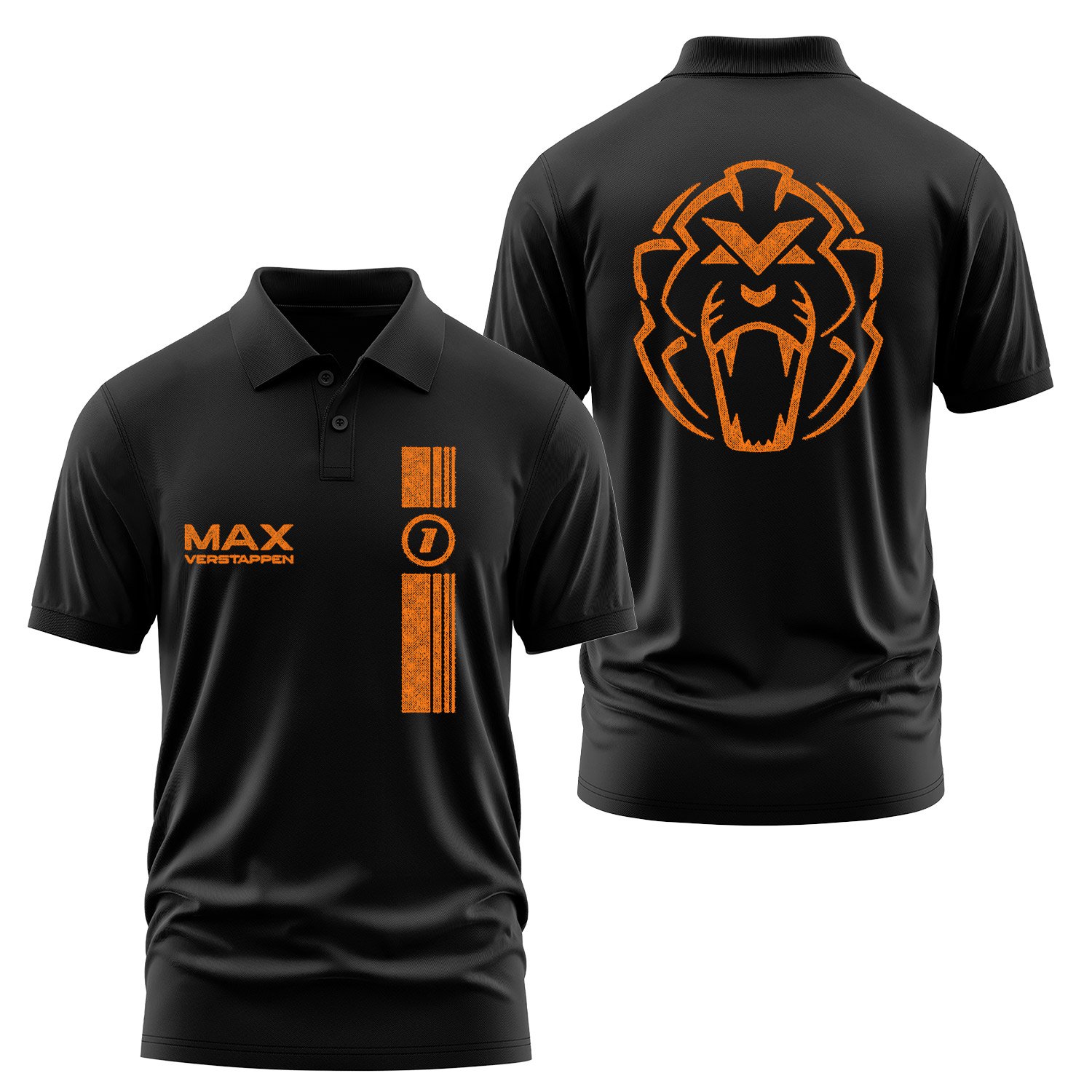 Max Verstappen Stamp Edition Polo Tişört M - Siyah