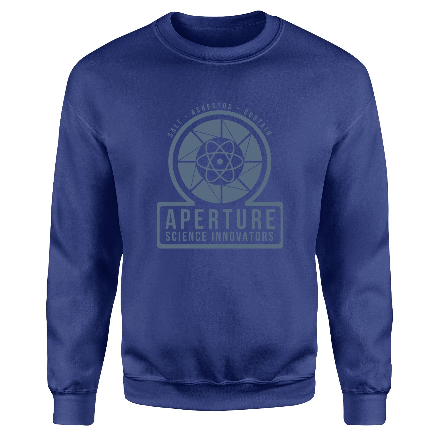 Aperture Labs | Science Innovators Sweatshirt L - İndigo Mavisi