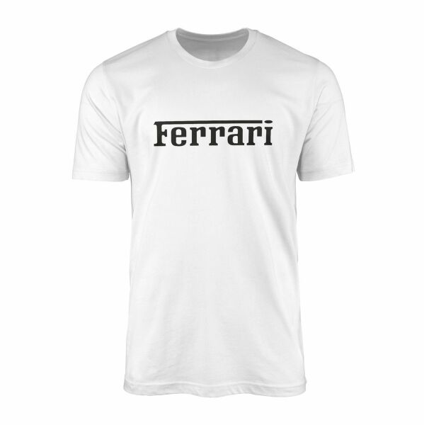 Ferrari Tişört S - Beyaz