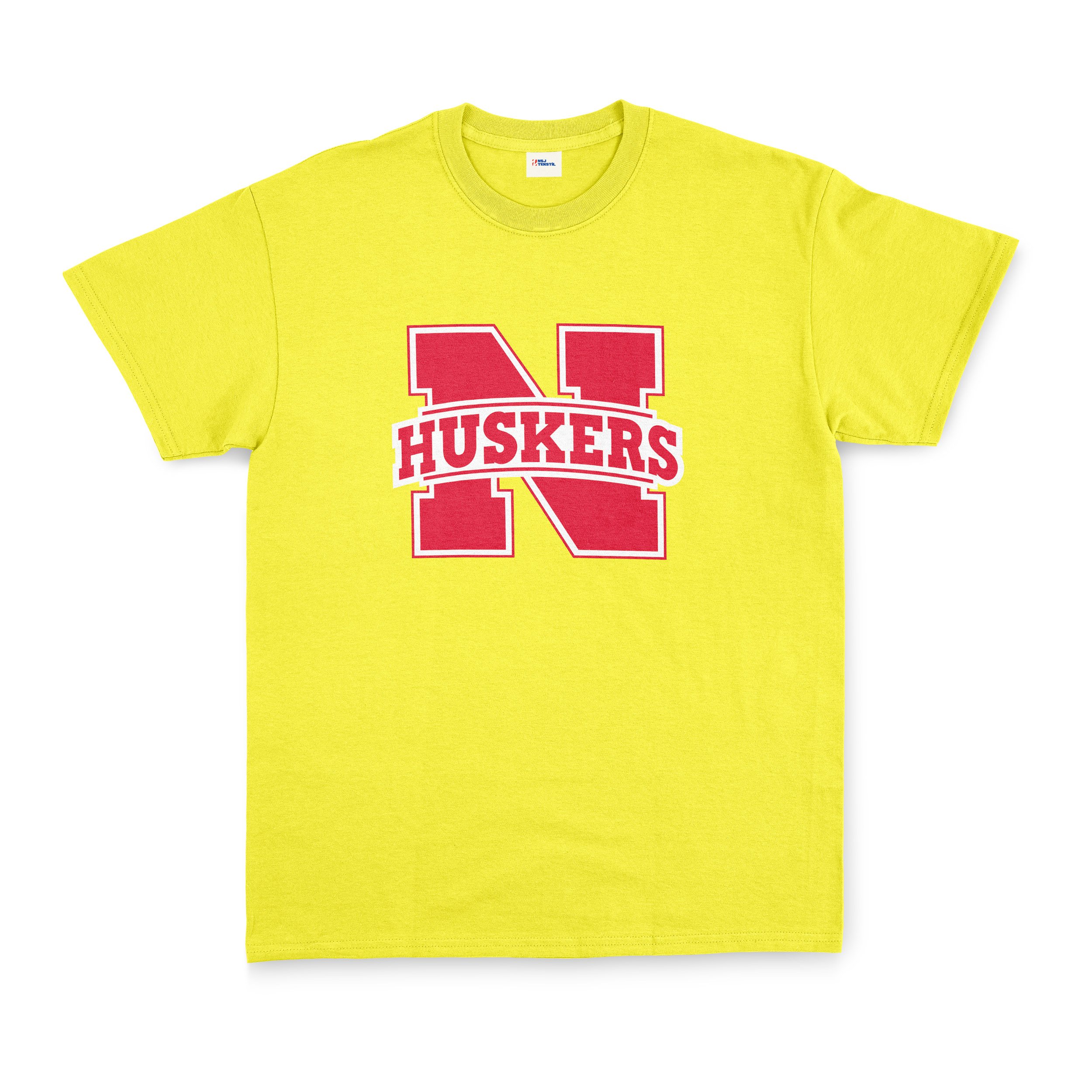 Nebraska Cornhuskers Tişört XXL - Sarı