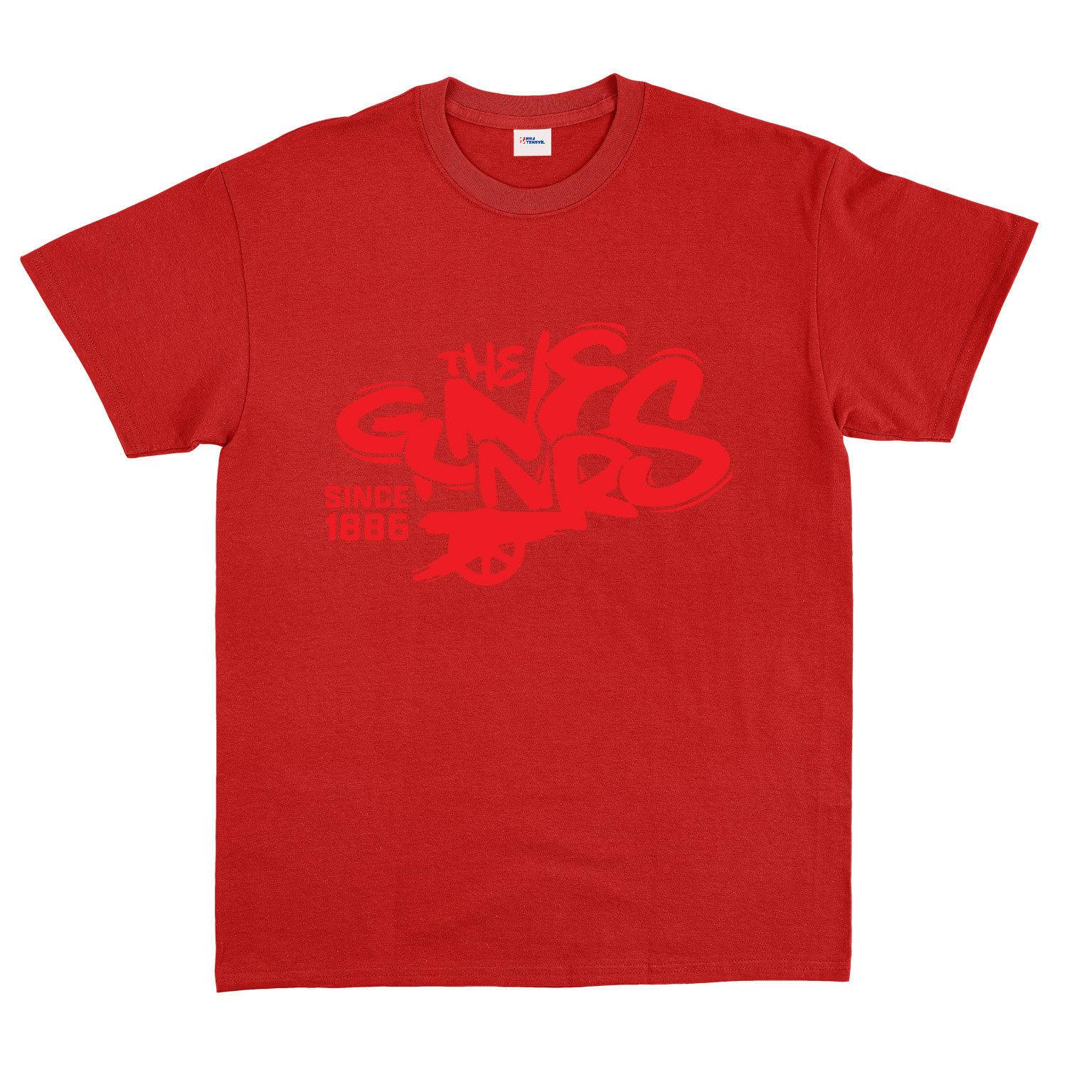 The Gunners Tişört S - Kırmızı