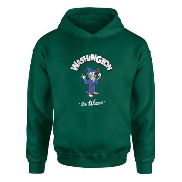 Wizards Cartoon Hoodie XXL - Nefti Yeşili