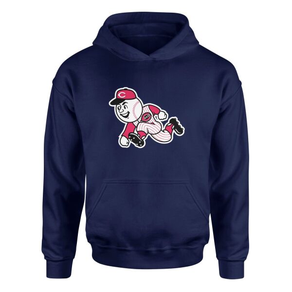 Mr. Red | Cincinnati Reds Hoodie M - İndigo Mavisi
