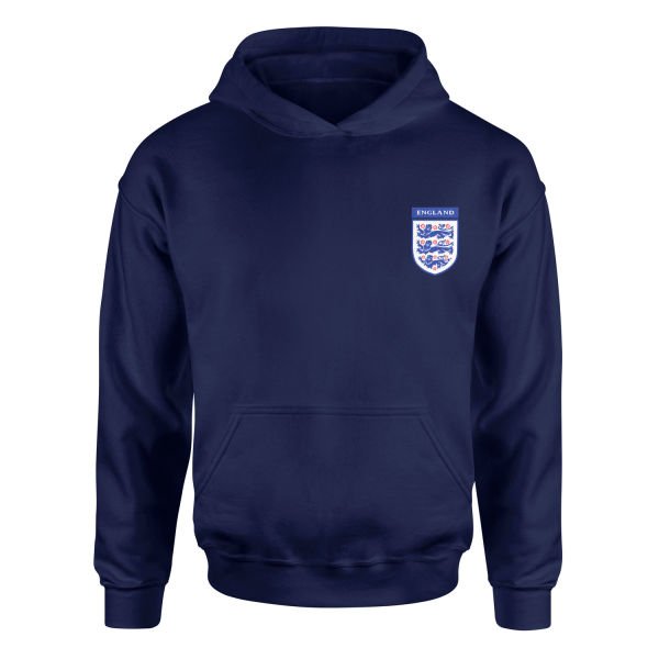 İngiltere Three Lions Hoodie XL - İndigo Mavisi