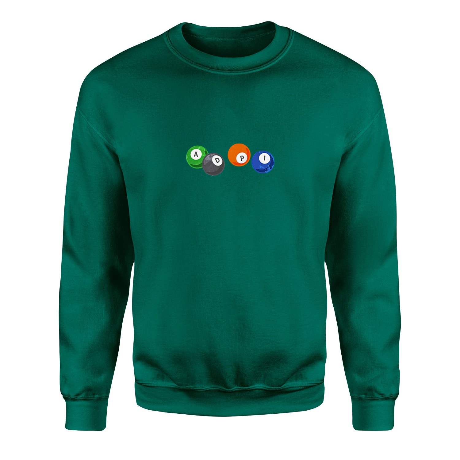 Billard Sweatshirt L - Nefti Yeşili