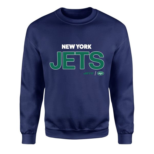 New York Jets AFC East Sweatshirt M - İndigo Mavisi