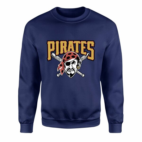 Pittsburgh Pirates | Vintage Sweatshirt M - İndigo Mavisi