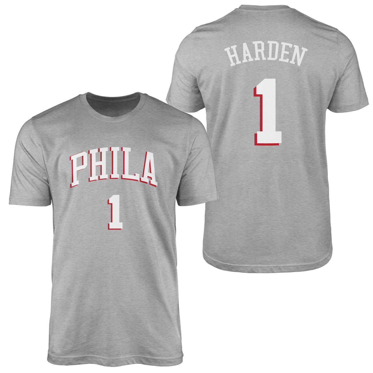 James Harden Philadelphia Forma Tişört XL - Gri