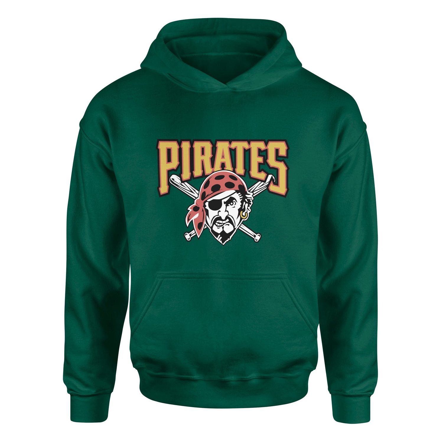 Pittsburgh Pirates | Vintage Hoodie XXL - Nefti Yeşili