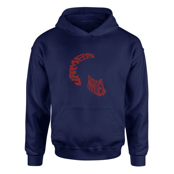 James Harden Text Hoodie L - İndigo Mavisi