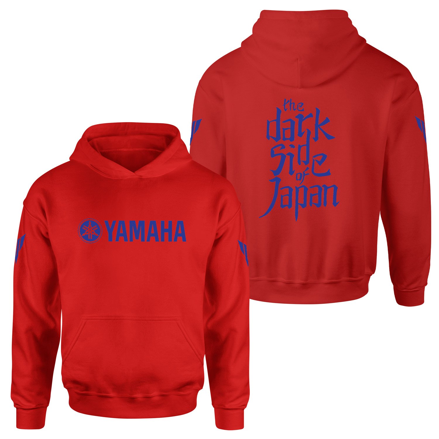 YAMAHA Dark Side of Japan II Edition Hoodie XL - Kırmızı