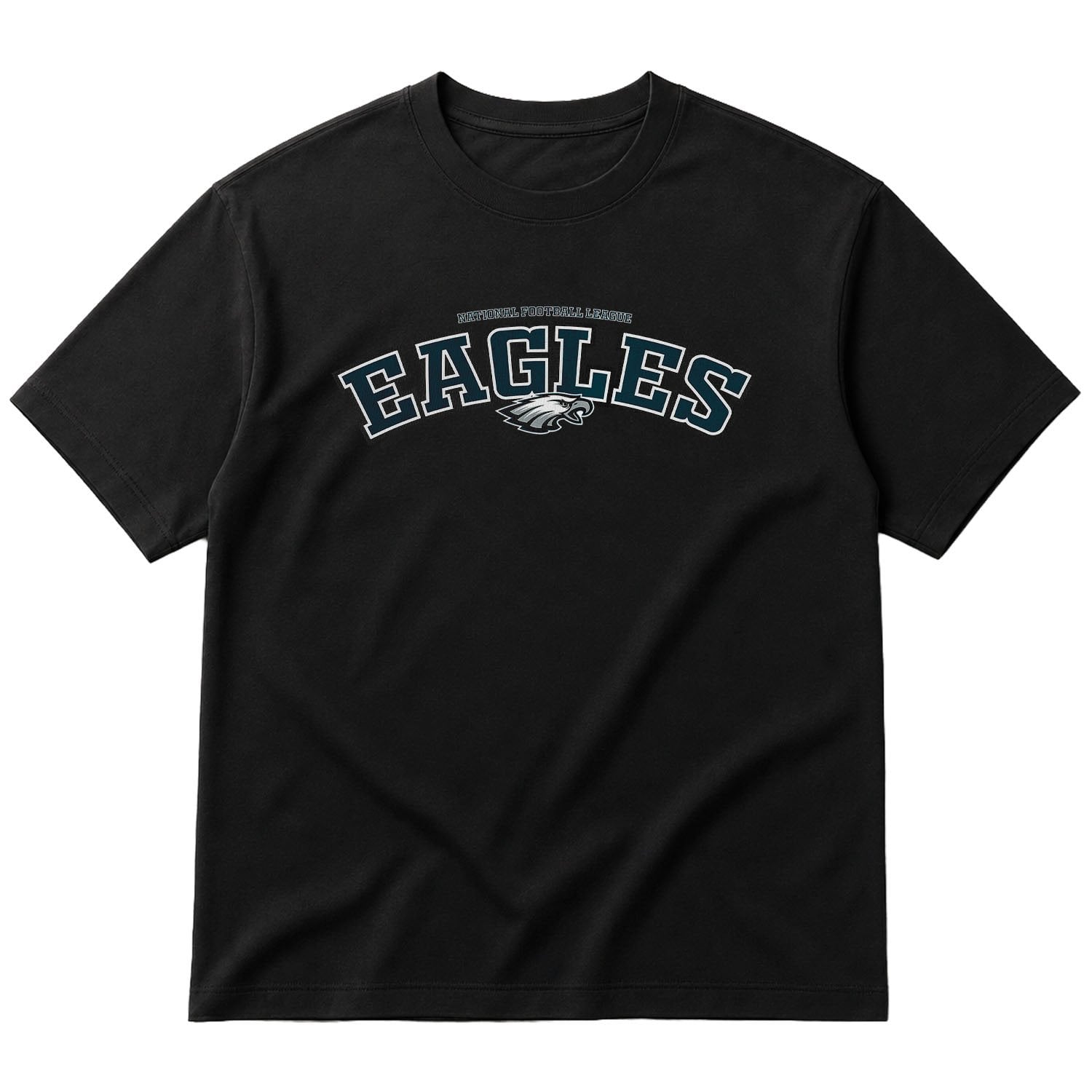 Philadelphia Eagles NFL Oversize Tişört M - Siyah | OUTLET