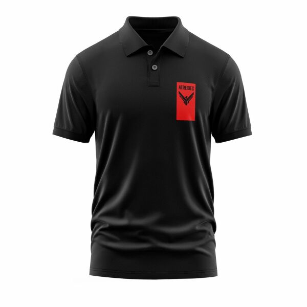 House Atreides Banner Polo Tişört XL - Siyah