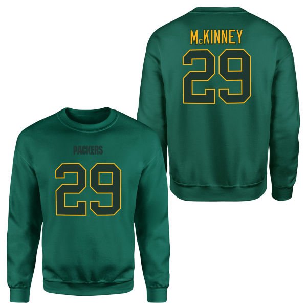 Xavier McKinney Green Bay Packers Sweatshirt M - Nefti Yeşili