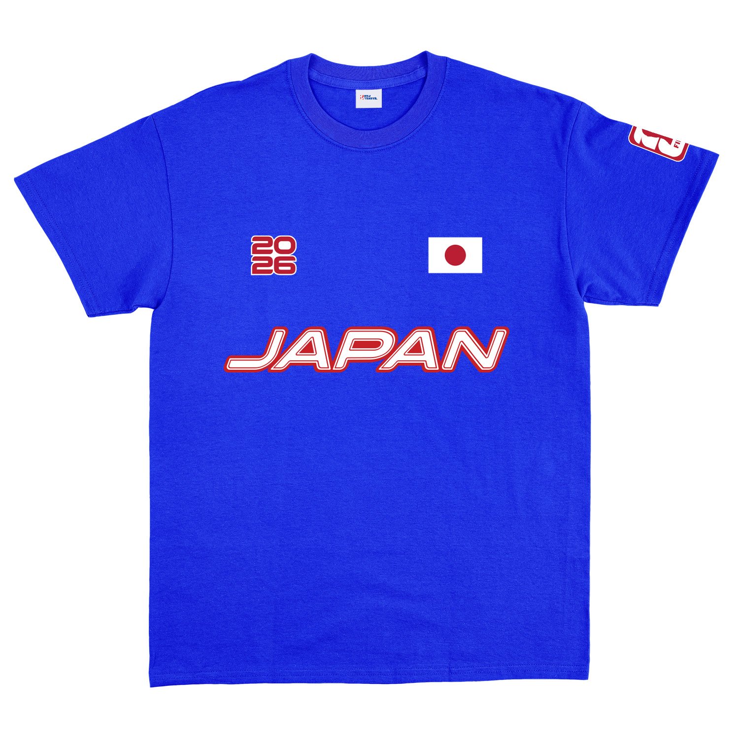 Japonya 2026 Tişört XXL - Mavi