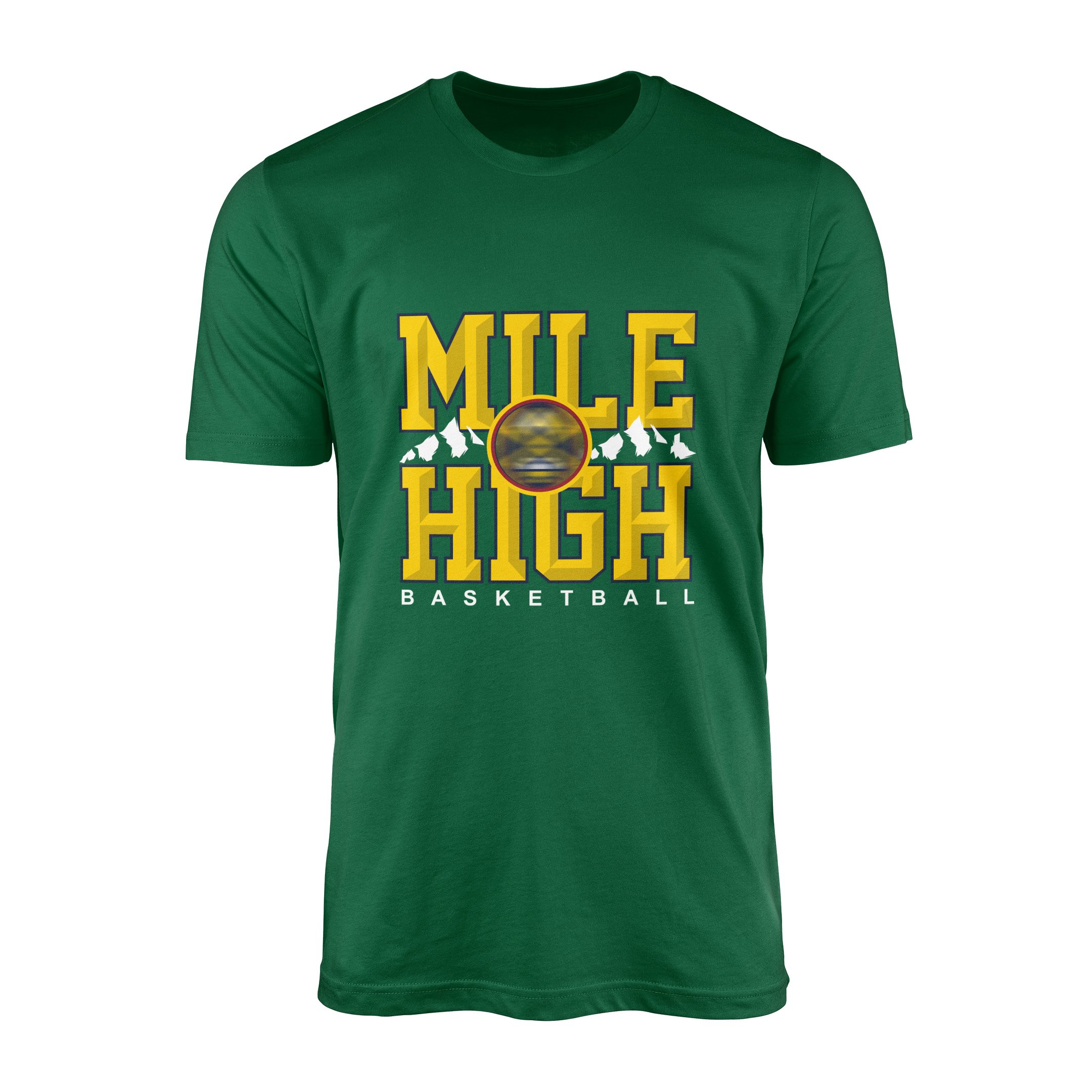 Mile High Nuggets Tişört XL - Nefti Yeşili