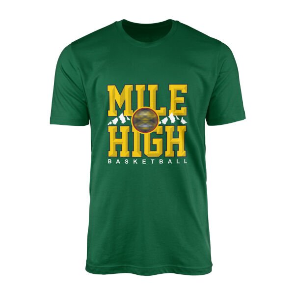 Mile High Nuggets Tişört XL - Nefti Yeşili