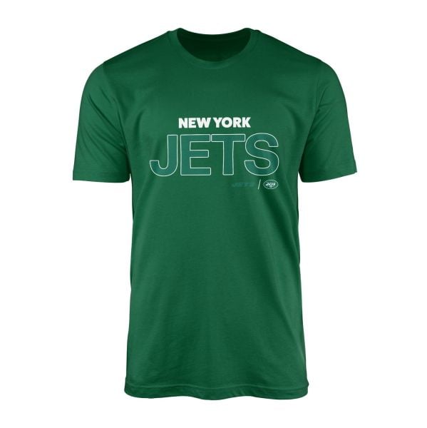 New York Jets AFC East Tişört M - Nefti Yeşili
