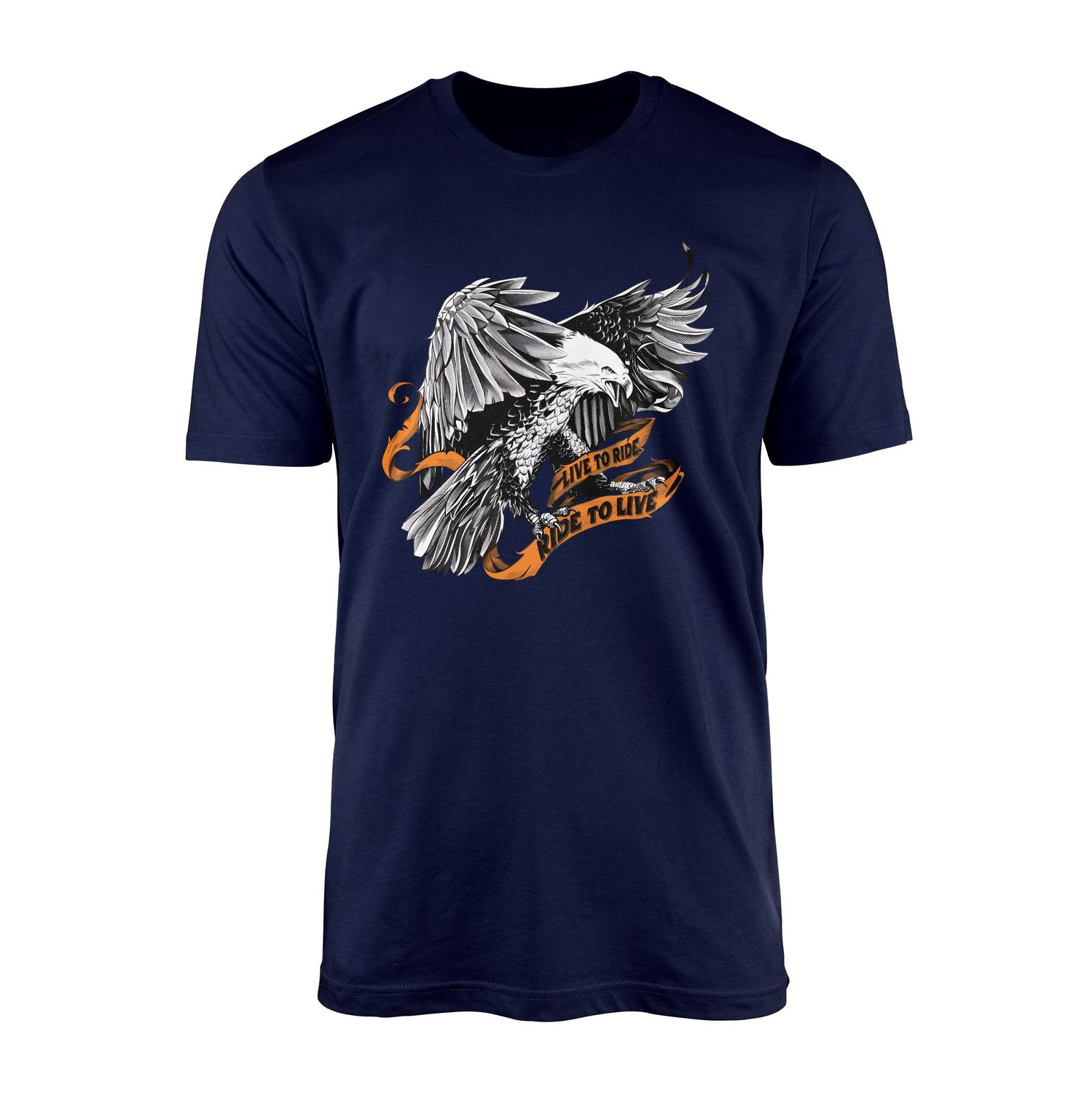 Live to Ride, Ride to Live Tişört XL - İndigo Mavisi